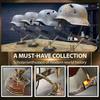 War relic lamp, commemorative historical resin desktop decoration, USB charging desk lamp, home decoration item