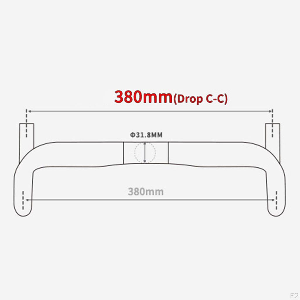 Road Handlebar 8/2/44 Intall Black Matte Integrated Bar Stem Component Part Bicycle Bent Handle