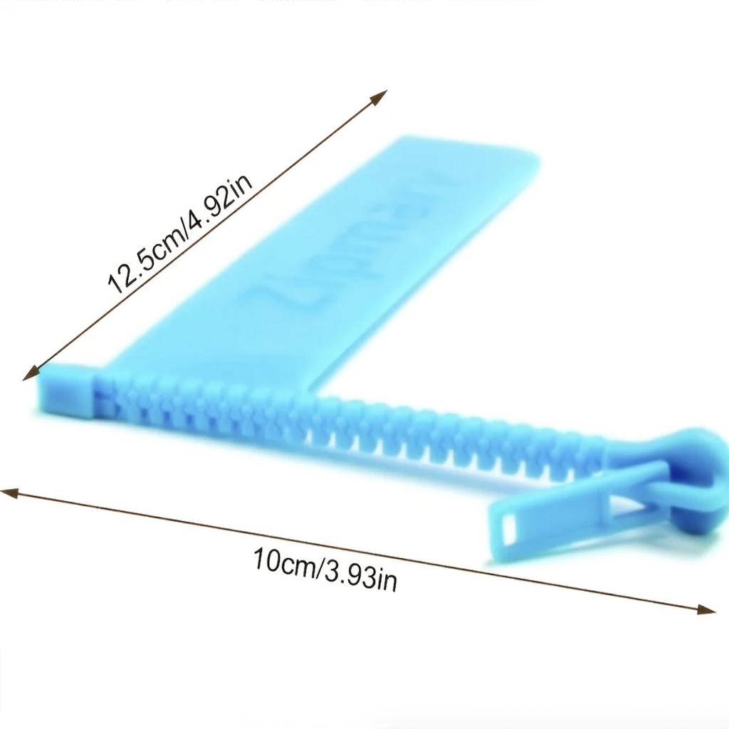 Creative Zipper Bookmark - Dual-Function Organizer with Divided Pages for Easy Note-Taking and Marking - Ideal for Reading