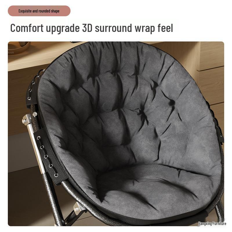 Versatile Recliner: Moon Chair, Folding Balcony Sofa, and Dorm Nest.