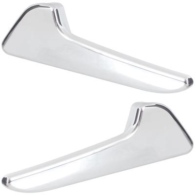 Mercedes W169 A-Klasse 08-12 binnenportiergreep (alleen handvat) voor = achterdeuren CHROOM links + rechts 2 stuks. SET