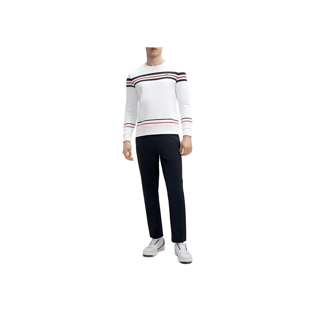 New FILA Sweatshirt Men's Standard White F11M411204F-WT