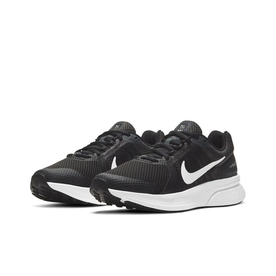 Nike Run Swift 2 Black White Women Sneakers Dark-Smoke-Grey CU3528-004