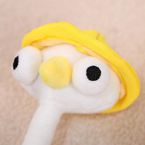 Long Neck Animal Plush Keychain Cute Monkey Tiger Chick Doll for Bags Backpacks Cute Big-Eye Design Funny Stress Relief Toy Birthday Gift for Kids