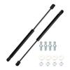 Motoforti Universal Lift Support Struts, 15"/380mm, 20lb/90N/9kg, Black, Set of 2