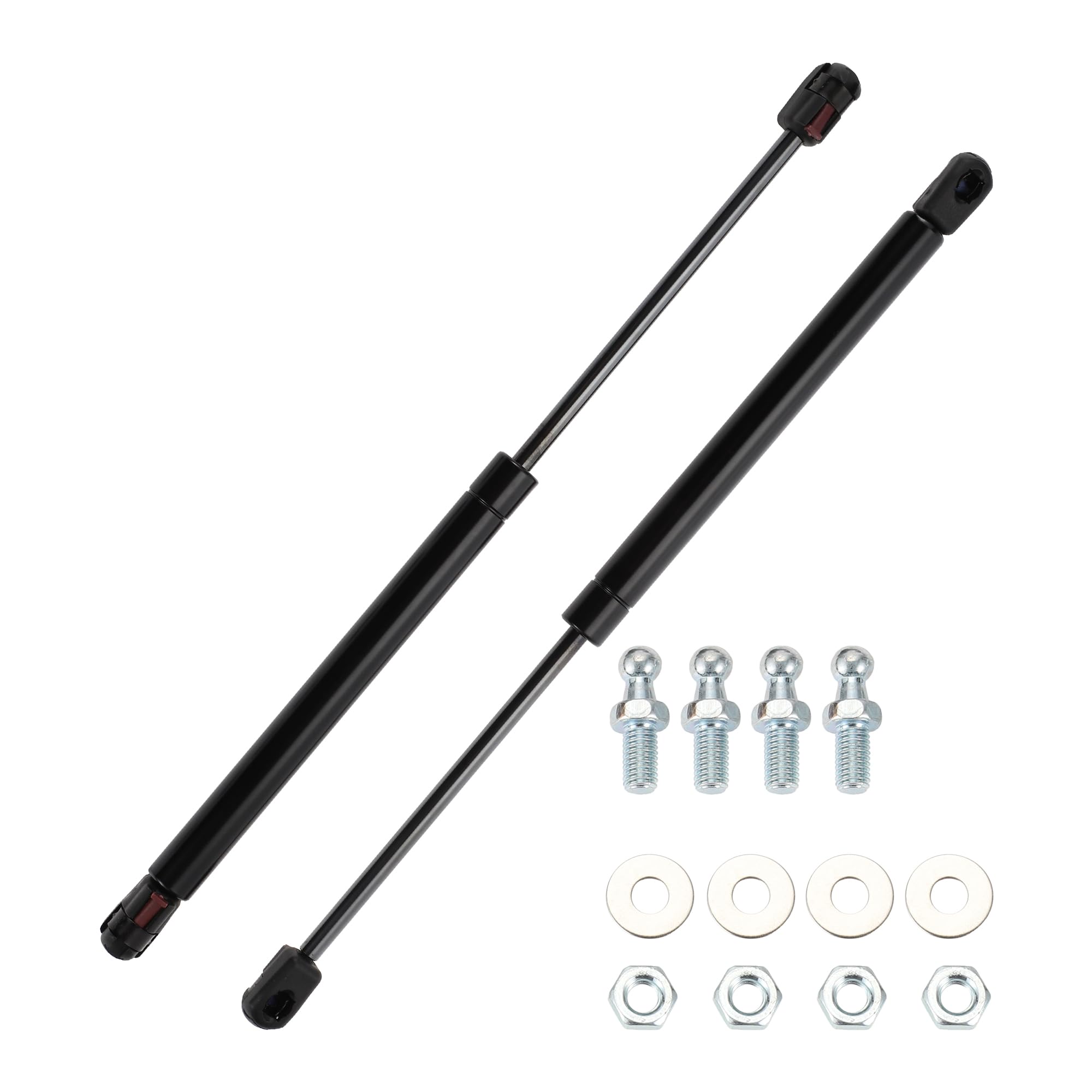 

Motoforti Universal Lift Support Struts, 15 /380mm, 20lb/90N/9kg, Black, Set of 2