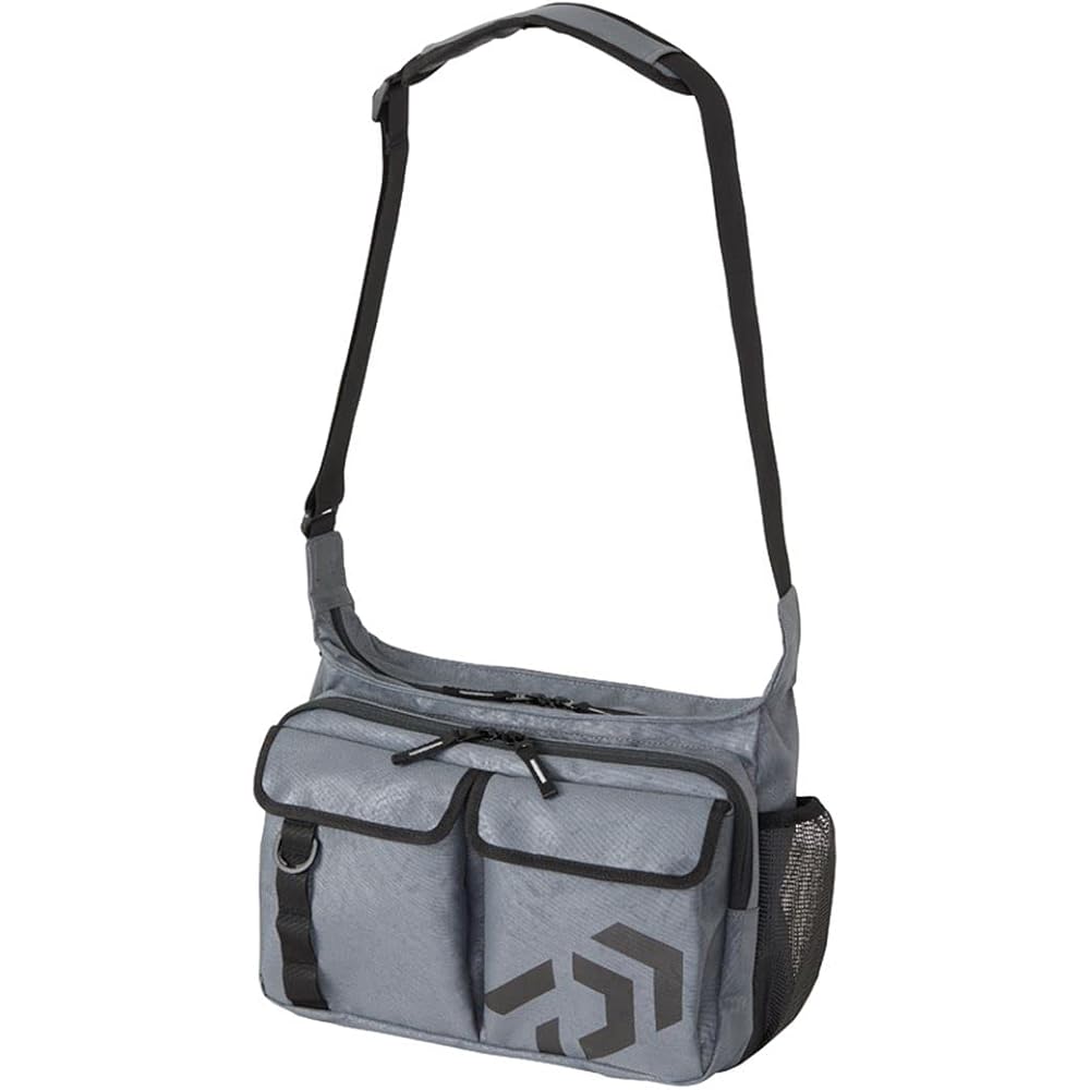 Daiwa Shoulder Bag D Spiral Gray 15x33x24cm