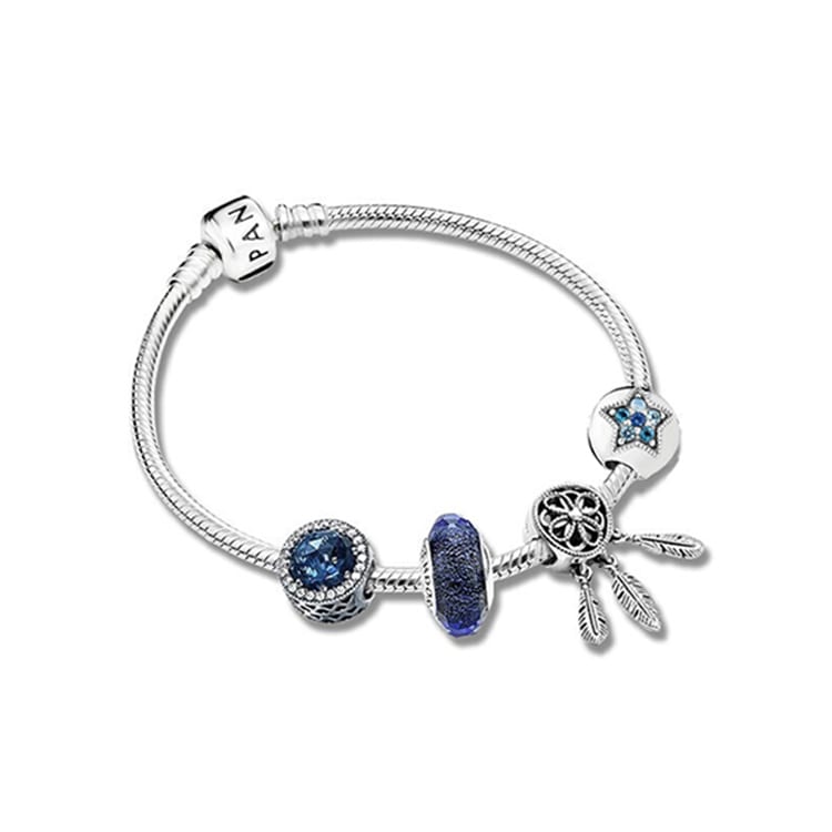 Pandora 925 Sterling Silver Bracelets Women's SL-2