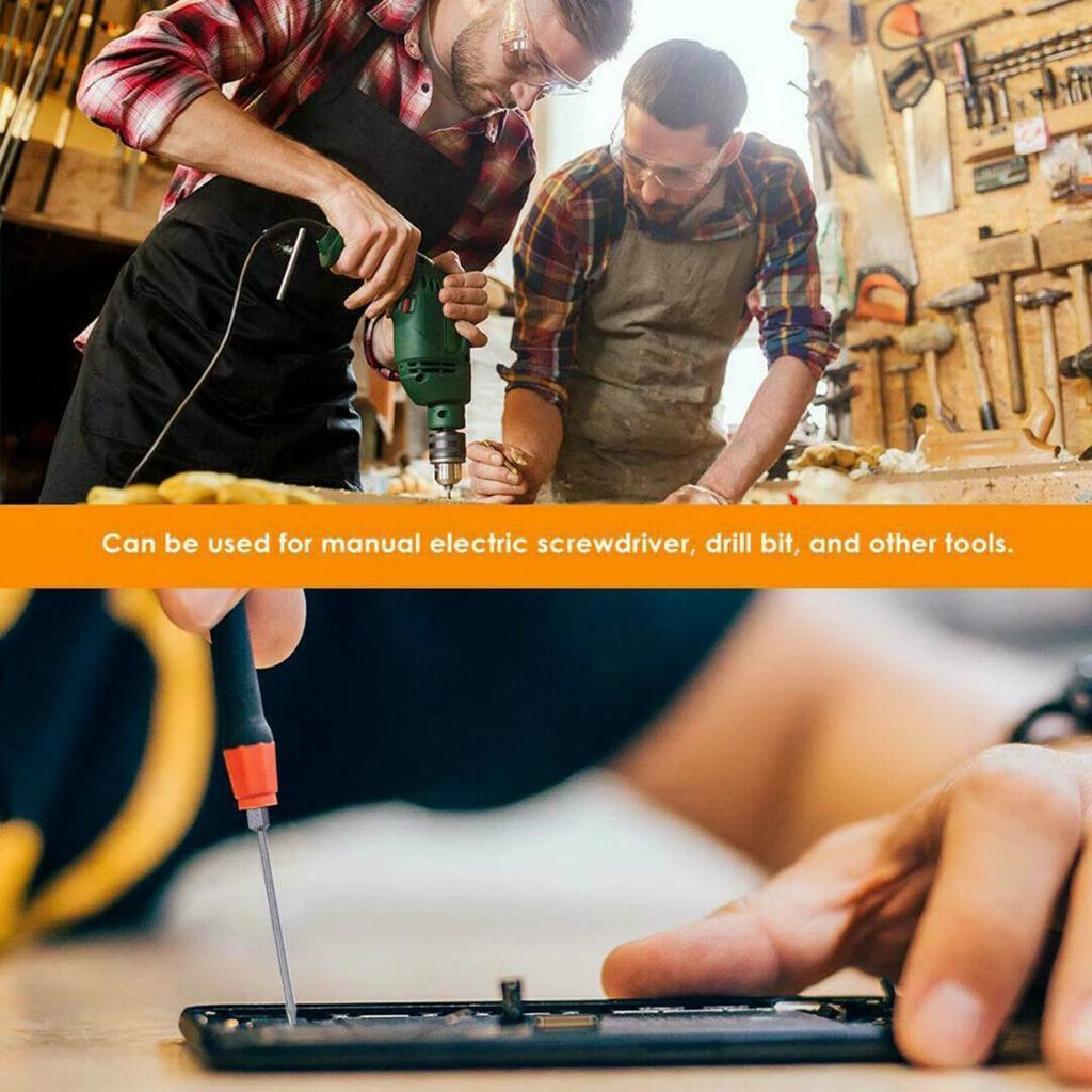 11-teiliges Torx Sicherheitsbit-Set S2 Stahl Magnetisches Sicherheits-Schraubendreher-Set 50/100mm Stern-Schraubendreher-Set für Shark Staubsauger T6-T40