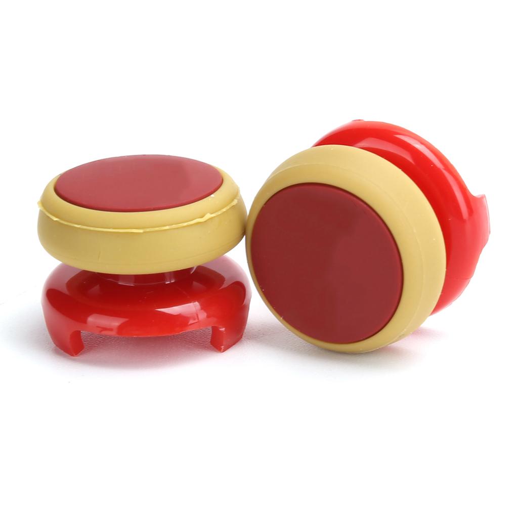 1 Pair Plastic Rocker Caps Joystick Grips Cover Protector for PS4 PS5 Game Controller