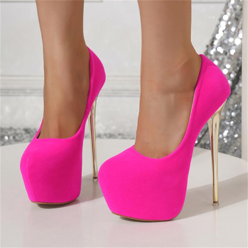 Eilyken 2026 Fetish Super Stiletto High Heels Women Pumps Sexy Wedding Party Prom Shoes Street Style Platform Sandals
