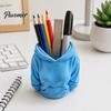 School Supplies Storage Box 3D Printed Hoodie Pen Holder, Women Hooded Sweatshirt Pencil Modern Holder Container, Stationery Desk Organizer