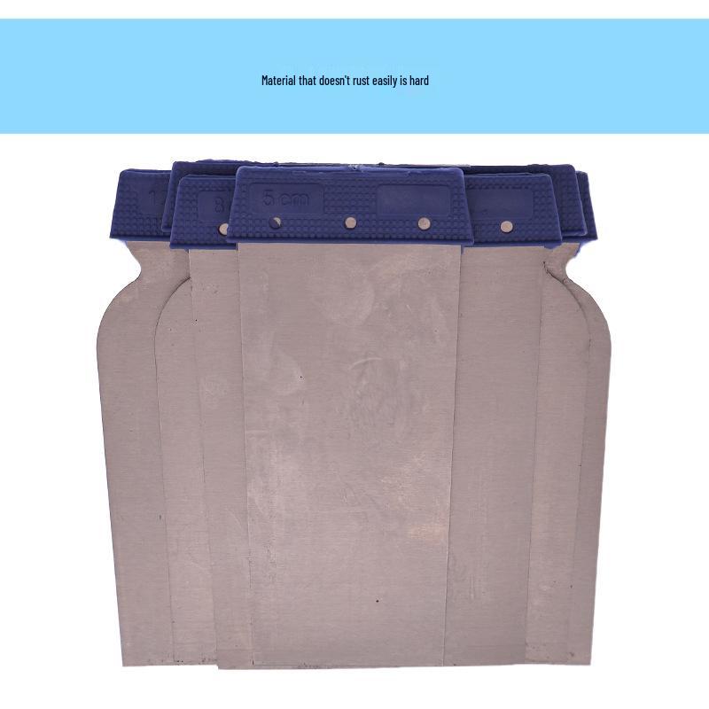 4-Piece Multifunctional Scraper Set: Paint, Putty, Car Film, and Atomized Ash Scrapers.