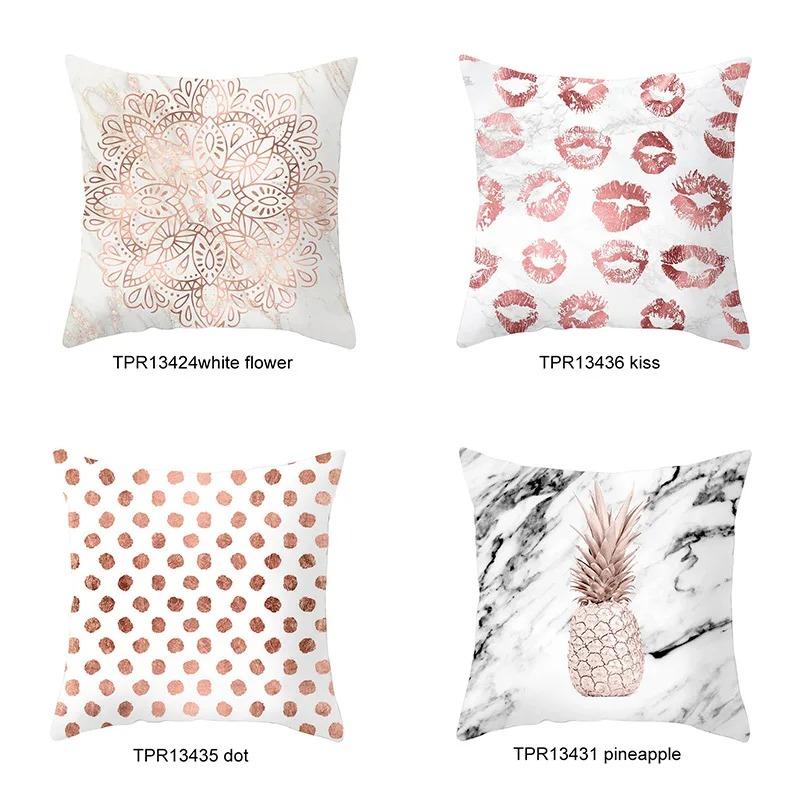 Simple Geometric Style Pillowcase Living Room Office Home Pillowcase Car Ornaments