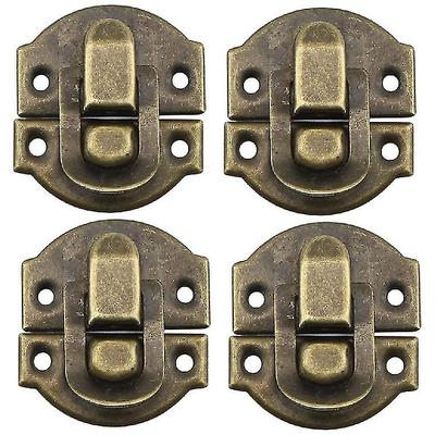 10 Stück Antikbronze Riegel Verschluss Schnalle Beschläge Metallclip Verschluss Vintage Beschläge Riegel Schnalle