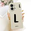 For Tecno Spark Go 3 2026 Lucky Initial Letter Phone Case For Tecno Spark Go3 KN3 Soft Silicone Shockproof Cases Bumpers