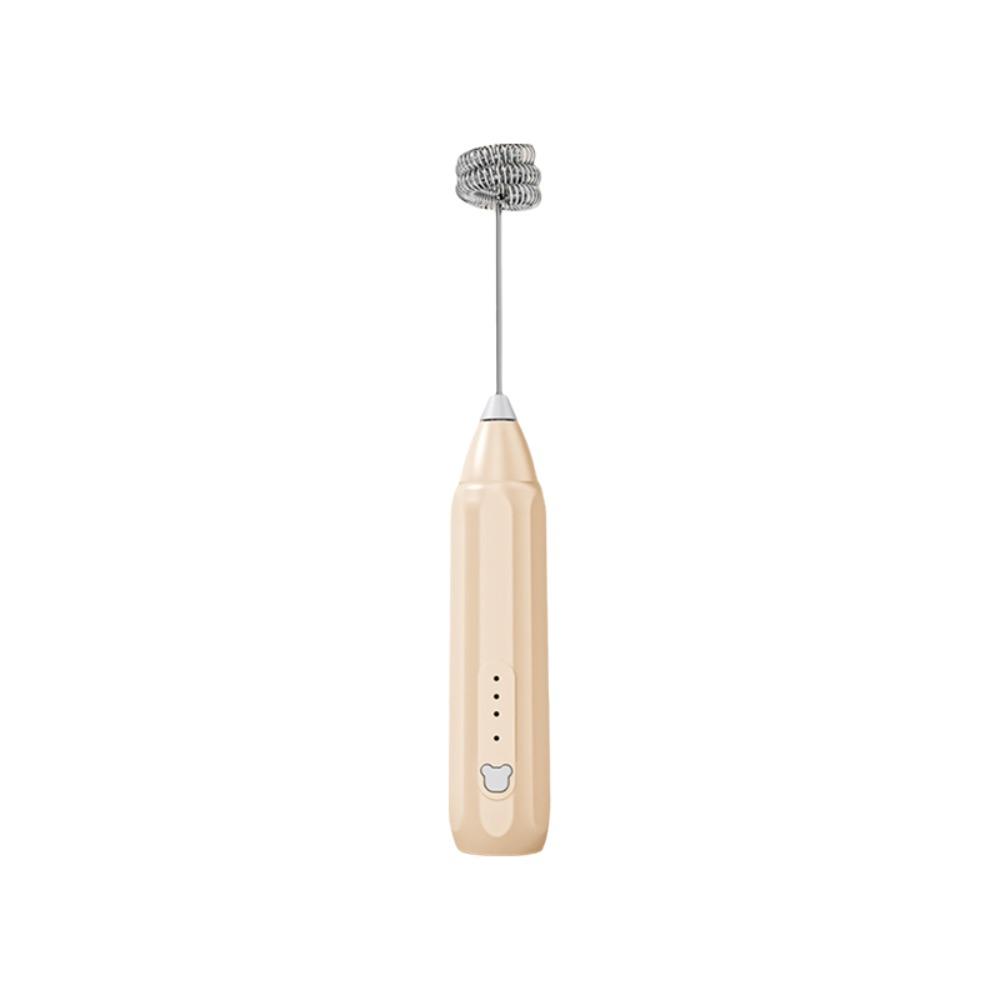 Handheld Electric Egg Beater USB Rechargeable Coffee Milk Mixer Coffee Stirrer Baking