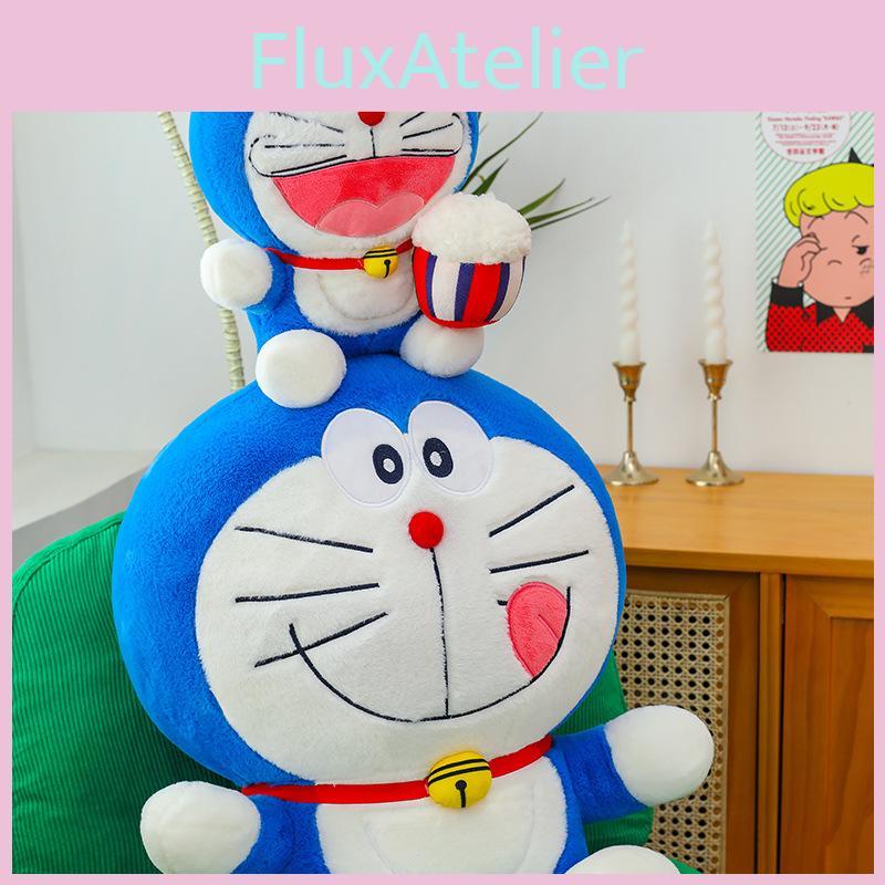 Doraemon Plush Toy Popcornthemed Blue Cat Robot Plush Pillow And Doll Stuffed