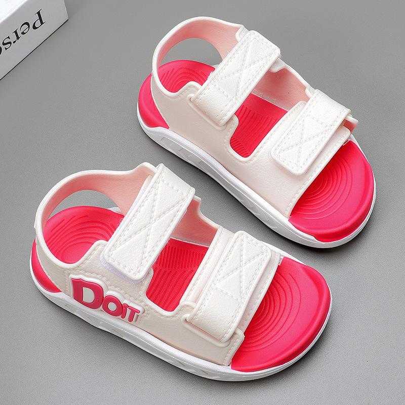 Children's Girls' Sandals Internet Celebrity Sports Casual Fashion Summer Boys' Baby Non-Slip Korean Style Big Kids Beach Shoes