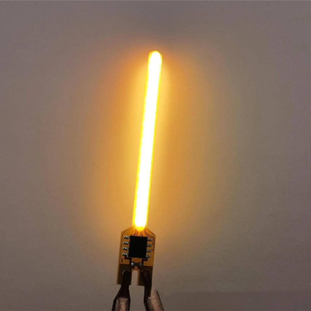 DC3V Multicolour LED Meteor Shower Flowing Water Lamp LED COB Filament Diodes 2200K Blue Red Green Pink Incandescent Light Parts