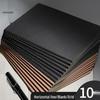 16k Simple Cowhide Paper Stitched A4 Large Lined B5 High School Blank English Grid Notebook
