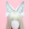 Plush Foxes Ears Headband For Women And Kids Soft Hairpieces Comfortable Headwear Adjustable Animal Hair Accessory