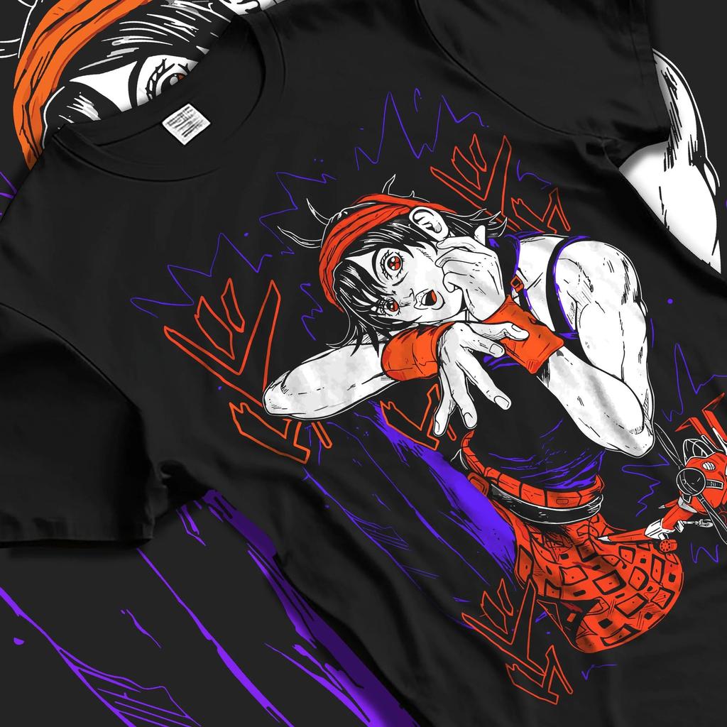 JoJo's Bizarre Adventure T-shirt Giorno Giovanna Jumper Oversized Men's Casual Loose Cotton High Quality Streetwear Harajuku Female Male Clothing