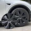 19Inch Wheel Hubcap for TESLA Model Y 2019-2024 4PCS Performance Replacement Hub Cap Automobile Wheel Full Rim Cover Accessories