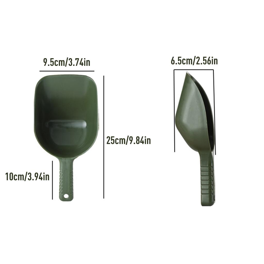 Köder Schaufel Karpfenangeln Schaufel Angelköder Wurflöffel zum Füttern