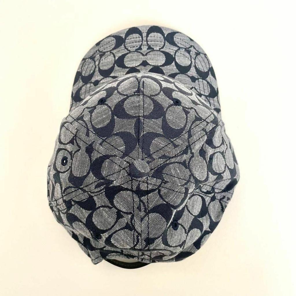 [USED] Coach Signature Baseball Hat, Men's, Sizes XS and S