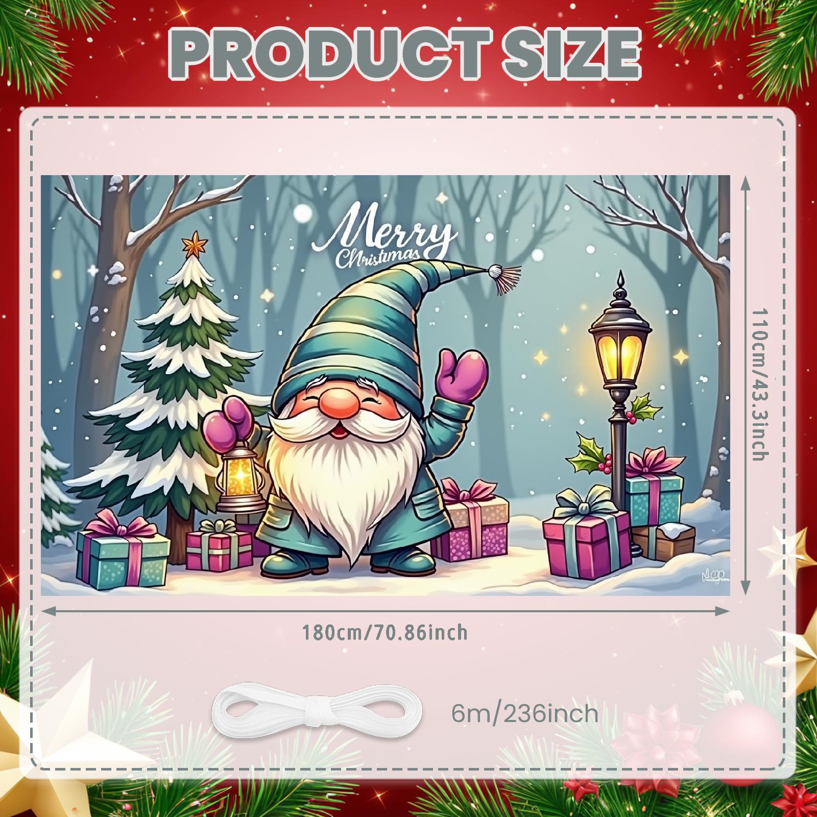 

Festive Banner Snowy Background Winter Banner Christmas Banner Winter Scene Christmas Decor For Winter Wonderland Christmas