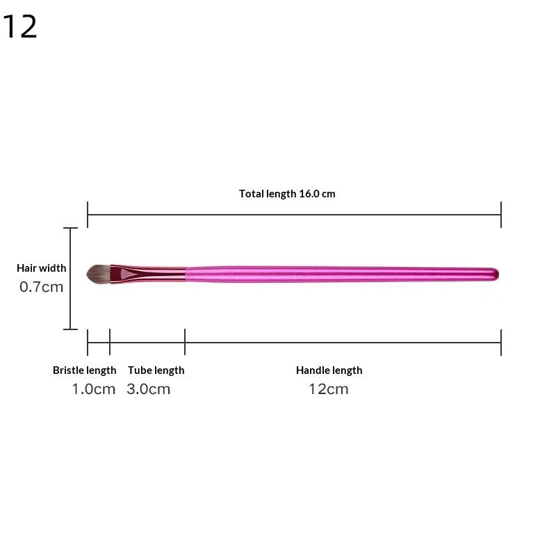 Makeup Brush - Premium Quality Cosmetic Brushes For Face And Eyes Foundation Powder Bb Cream Blush