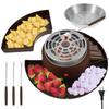 Electric Smores Maker Safe Flameless Electric Marshmallow Roaster Party Camping Chocolate Fondue Pot Romantic Dates Supplies