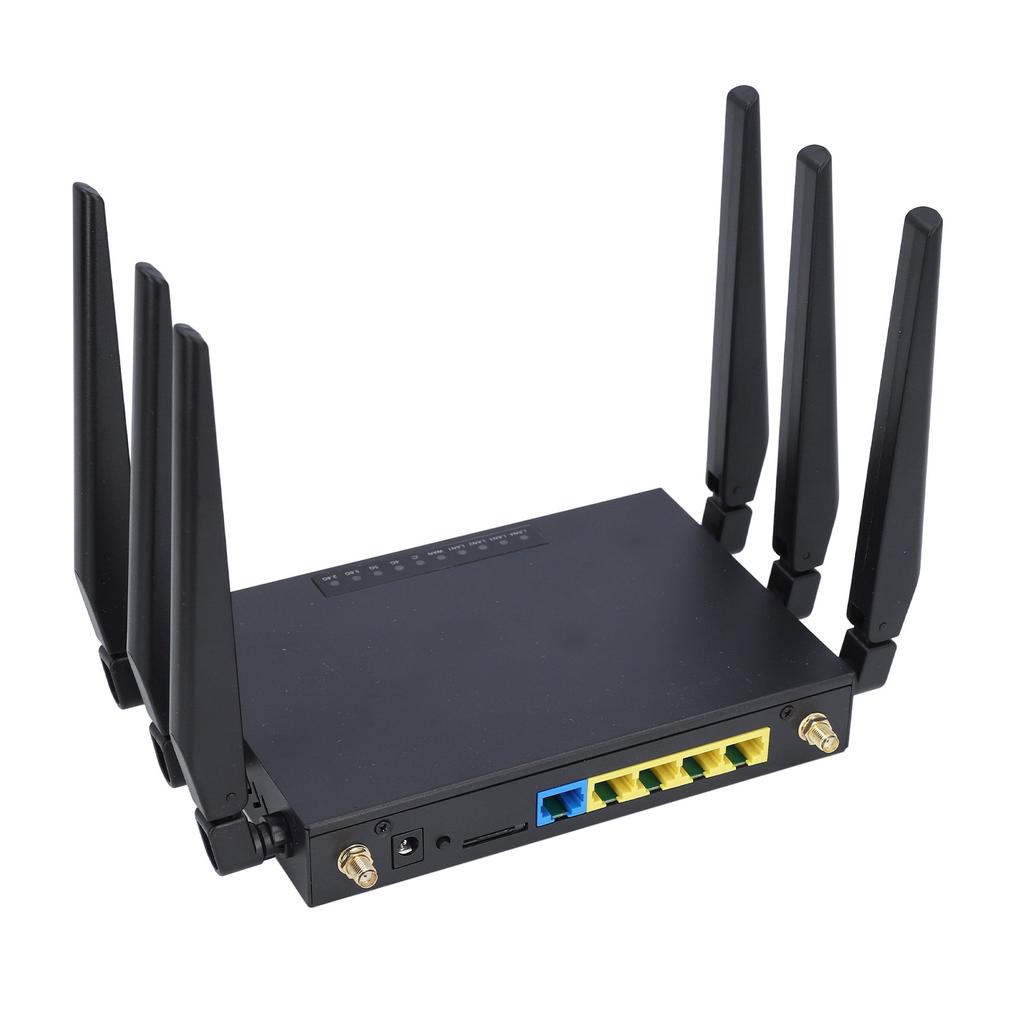 5G CPE WiFi 6 Router 1000Mbps 8 Antennas Dual Band WiFi WiFi 6 Ethernet Router Heat Dissipation with SIM Card Slot for Home