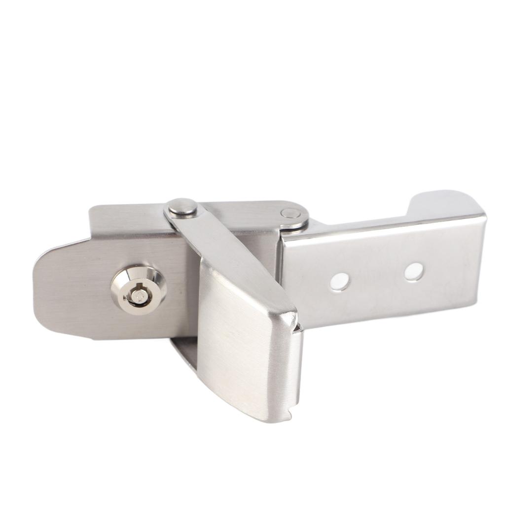 1pc Stainless Steel 304 Spring Toggle Latch Clamp Box Case Shipping Device Cabinet Locking Tool