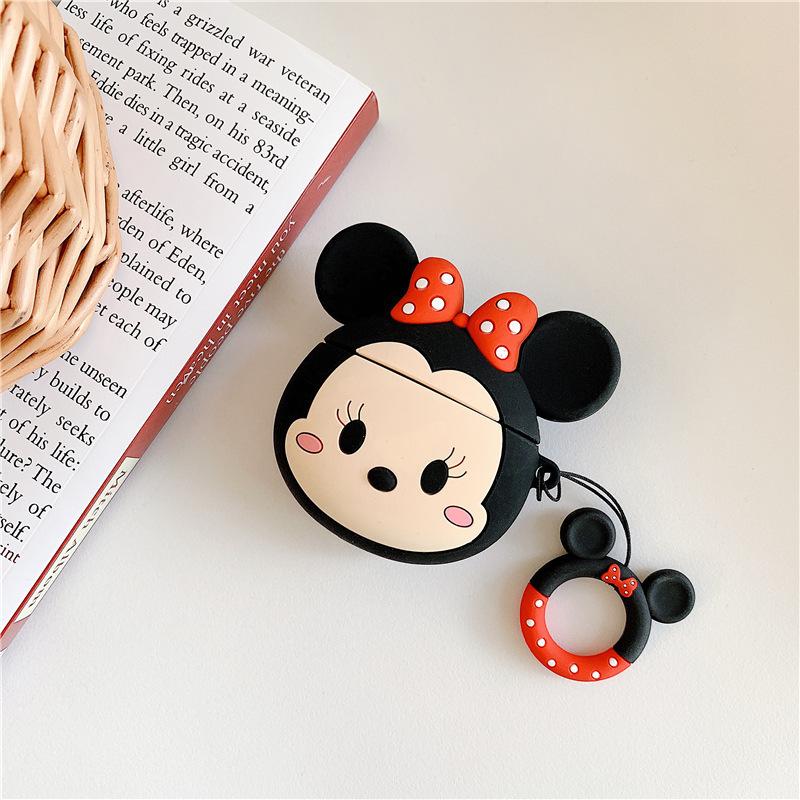 Applicable AirPods 1 Protective Case Cute Cartoon Silicone 1st Generation 1st Generation 4th Generation New 3rd Generation Apple Wireless Earphone Cas