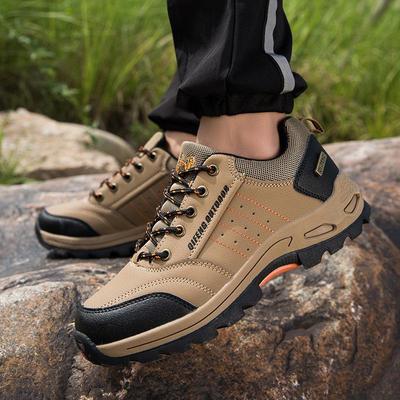 Herren- und Damen-Wanderschuhe mit rutschfester Sohle - Übergröße, Herbst/Winter, Samtgefüttert