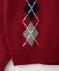 Sseomweeobeoteo Noelle Argyle Knit - Red