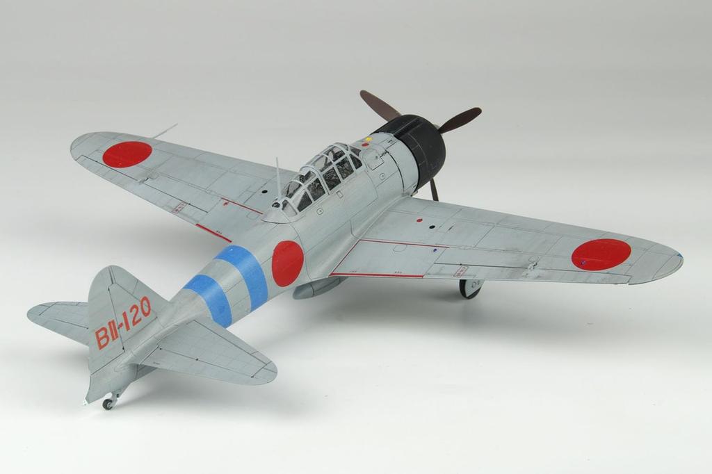 Platz 1/48 WWII Japanese Navy Zero Fighter Model 21, 1st Air Fleet, Pearl Harbor Attack, Plastic Model Kit, AE-42 (Airplane)