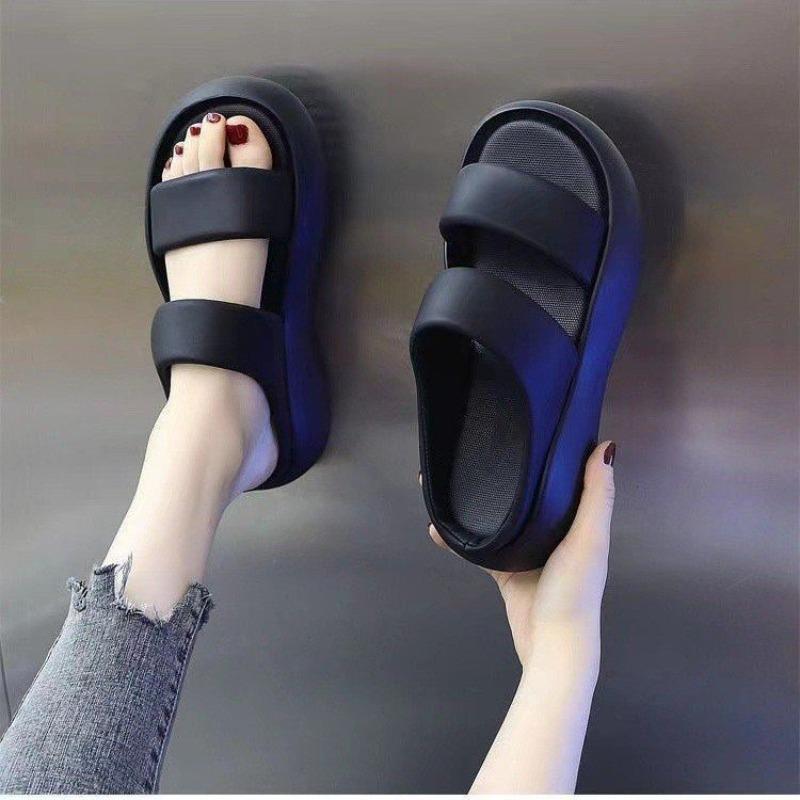 New Style Thick-soled Loafers with Open Toe, Soft-bottomed Beach Shoes, Casual Sandals Devotion