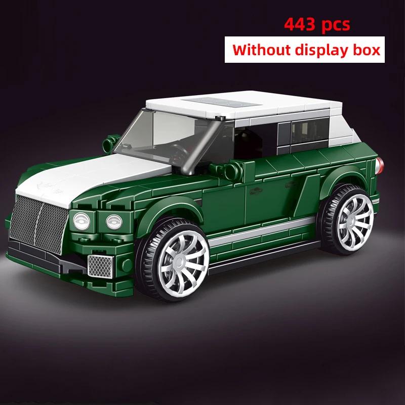 

Городской автомобиль, технический гоночный автомобиль, скорость, чемпион, строительные блоки, фигурки гонщика, спортивный автомобиль, модель Moc, развивающие кирпичные игрушки