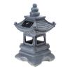 Decorative Solar for Palace Lamp Japanese Style Resin Landscape Light Auto Light
