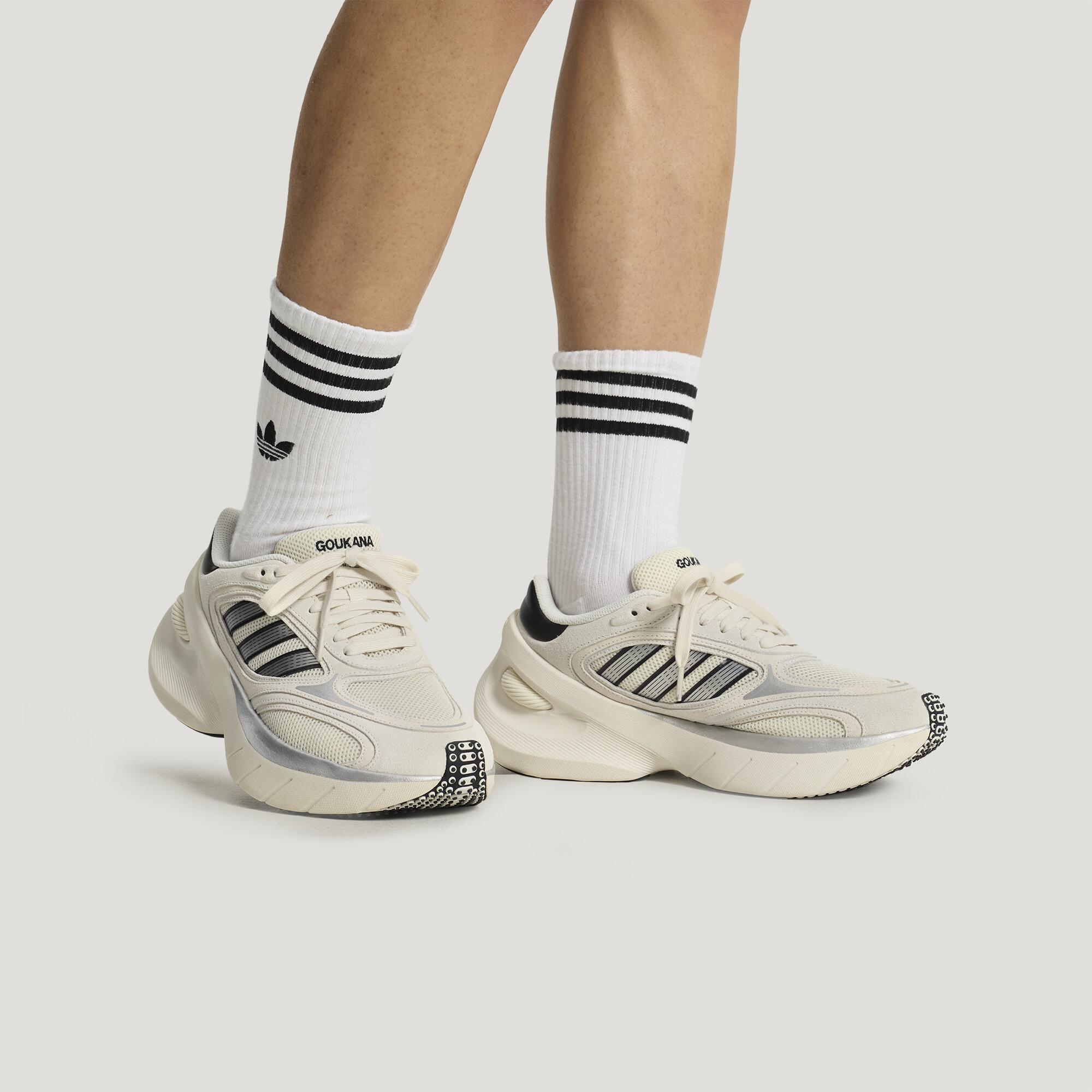 Adidas Adizero Goukana Casual Running Shoes Unisex Beige 44.5