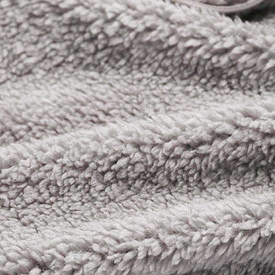 Children Hat with Soft Bear Ears Anti-Fog Lenses Fluffy Plush Windproof Detachable Lenses Cold-resistant Winter Hat