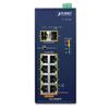PoE SFP Ethernet Switch IGS-1020PTF_Industrial 8-Port 10/100/1000T 802.3at + 2-Port 100/1000X