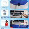 Large Air Conditioner Cleaning Cover Double Layer Thickening Wash Mounted Protective Dust Cleaner Water Bag Tightening Belt Kit