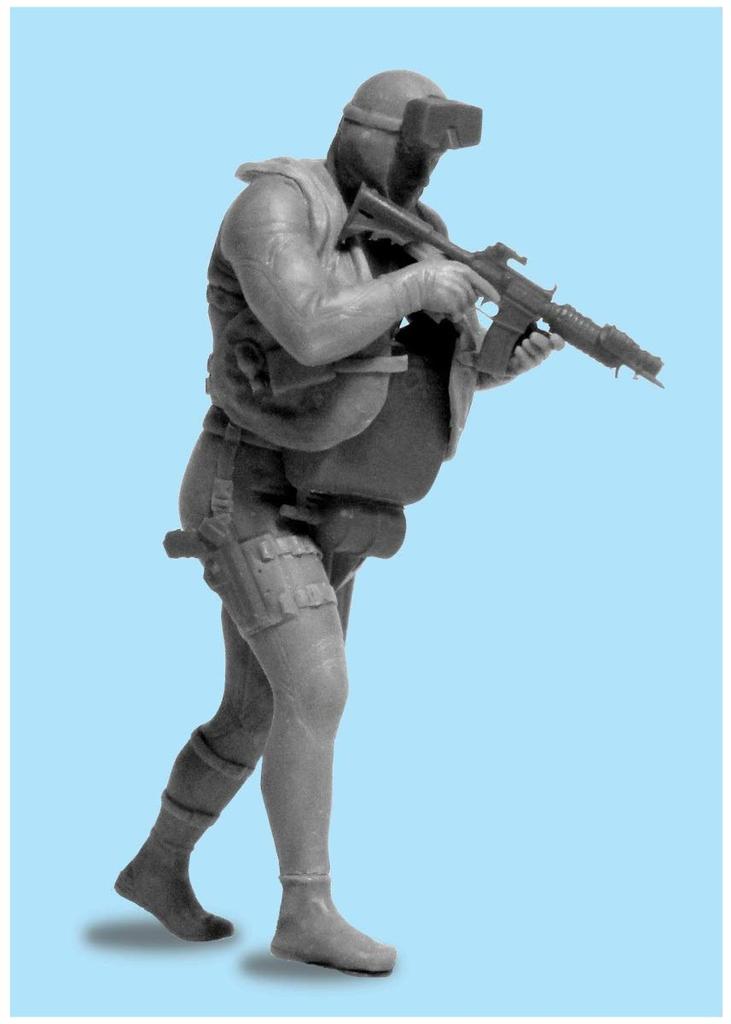 ICM 1/24 scale US Special Forces S.E.A.L. No. 1 Plastic Model Kit 24111