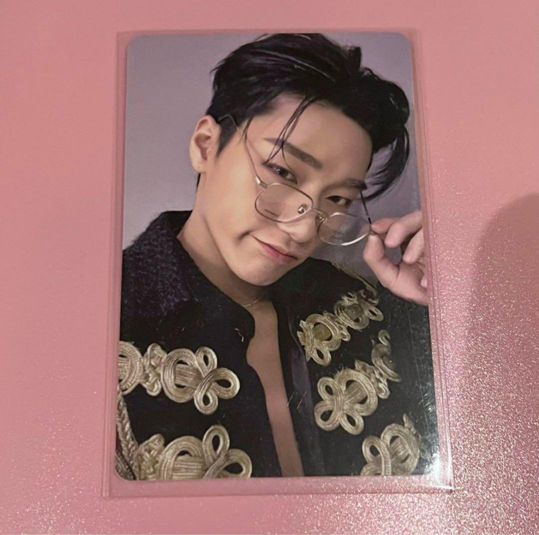 

[Б/У] ATEEZ Сан китайская карточка для трейдинга с очками от withfans