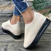 Fashion Soft Breathable Mesh Sneakers Women Spring Autumn 2025 Non Slip Platform Vulcanize Shoes for Woman Solid Color Casual Shoes Lady