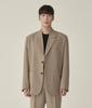 Hyoji [Four Seasons] Customizable Semi-Overfit Suit Blazer (5 Colors)